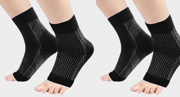 Neuropathy Compression Socks Pack of 2 - PURE