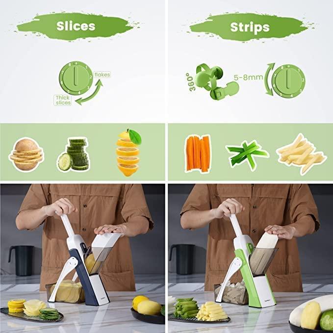 All in 1 Multi-Purpose Mandoline Slicer - PURE