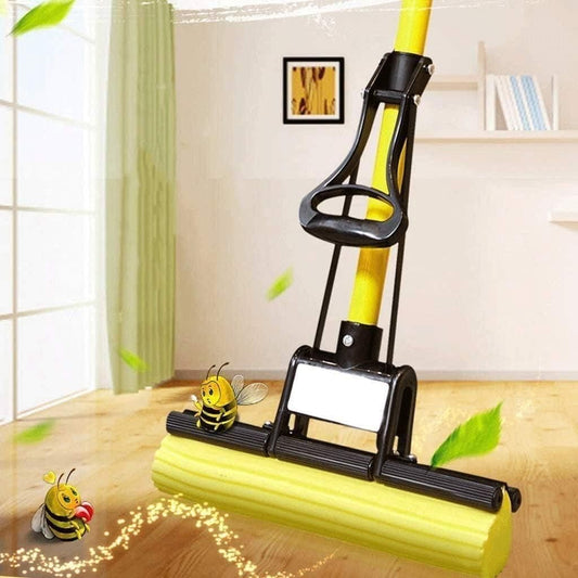 Multi-Purpose Foldable Floor Cleaning Squeeze Mop Wiper - PURE