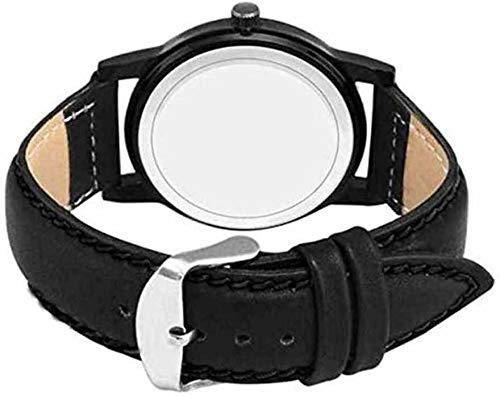 Avenger Dial Black Case and Belt Analogue Watch for Boy's and Men's - PURE