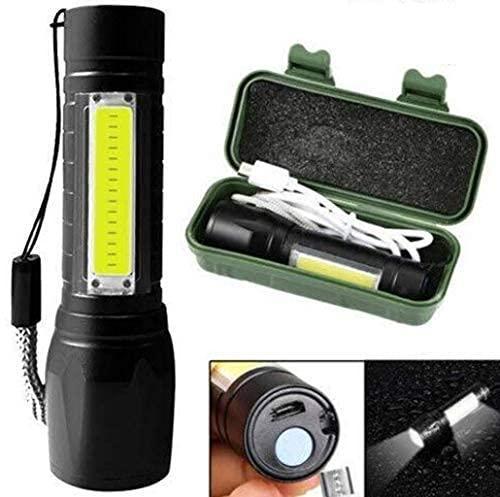 Pocket Size Mini Portable XPE + COB LED Tactical Flashlight - PURE