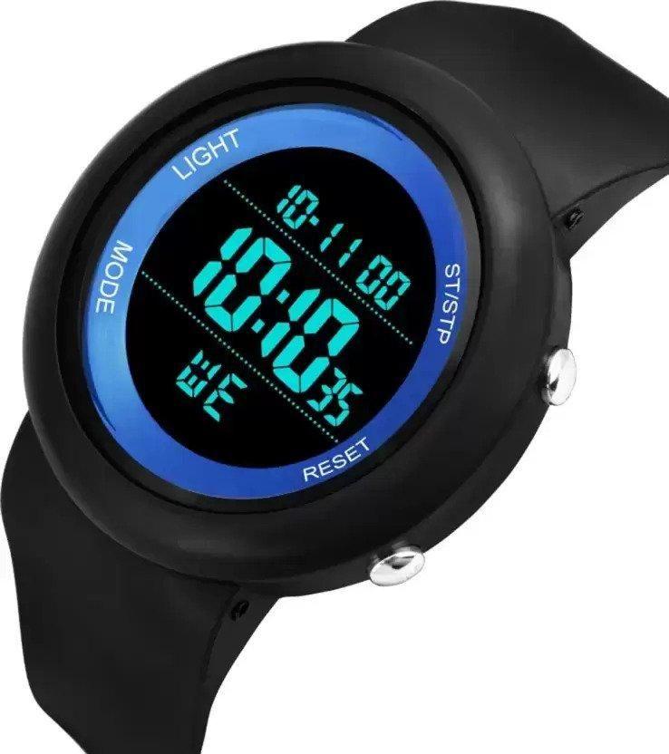 Round Design Attractive Digital Sports Watch - PURE