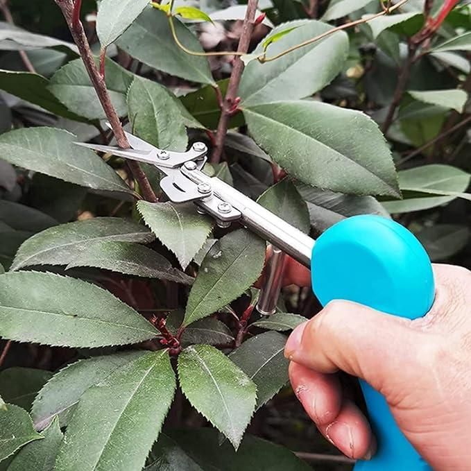 Portable Pointed Gardening Scissor Picking Fruit Cut With Safety Lock - PURE