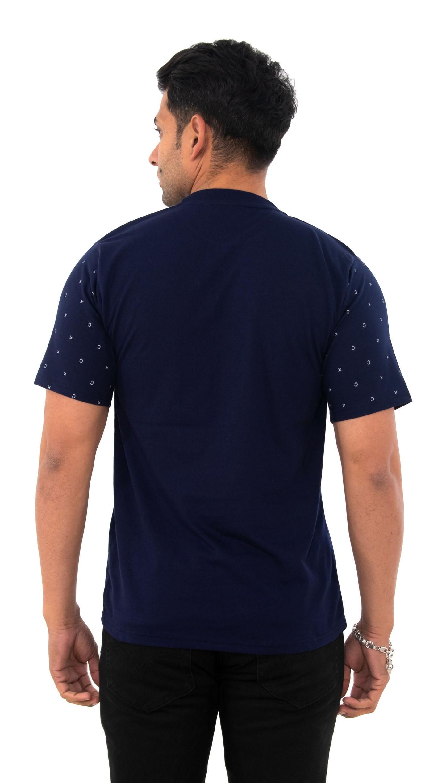 Men's Round Neck Printed T-Shirt - PURE