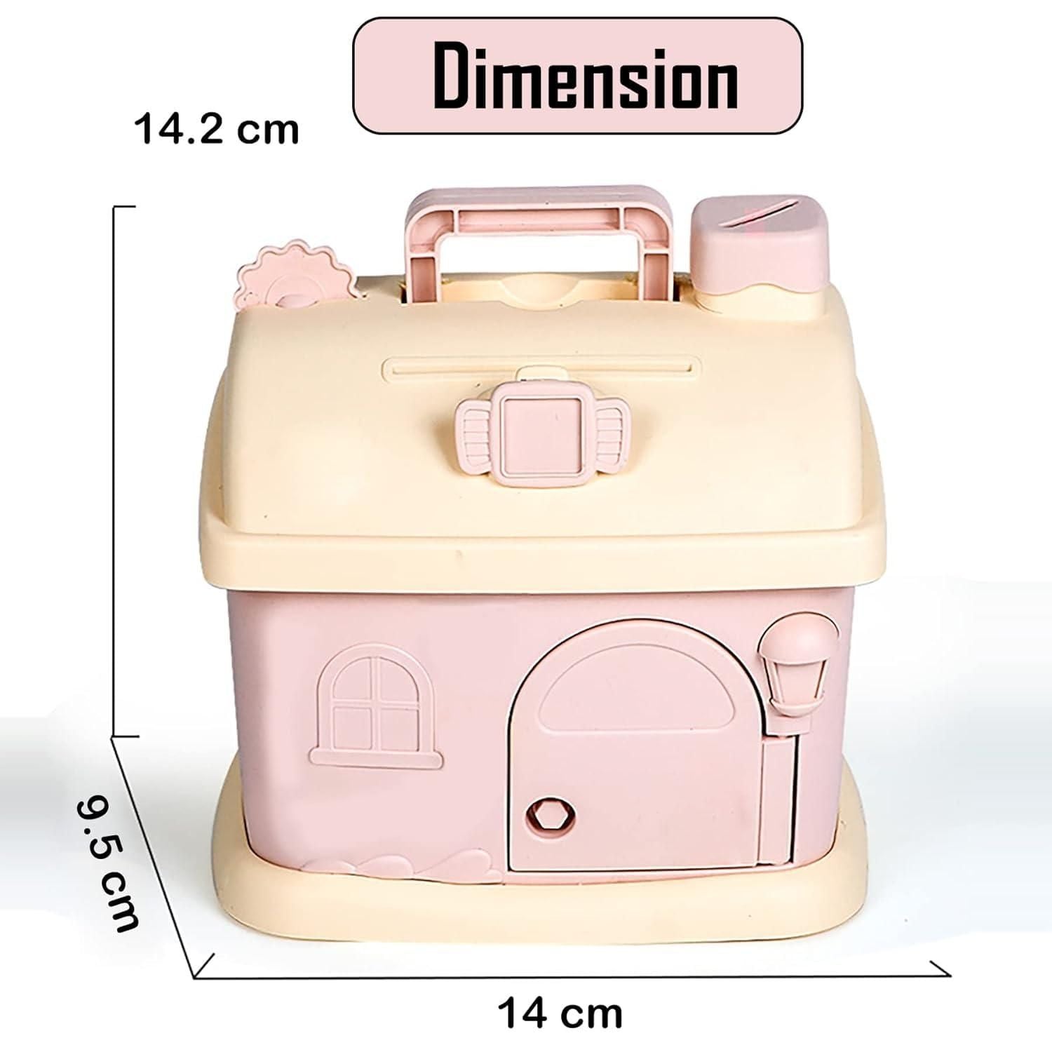 House Shaped Piggy Bank for Kids - PURE