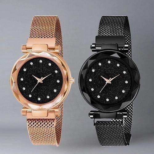 Women's Analog Watches (Pack of 2) - PURE