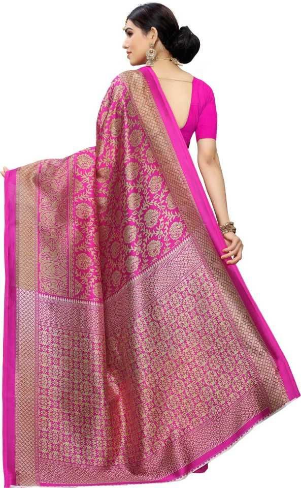 Latest Printed Mysore Silk Sarees - PURE