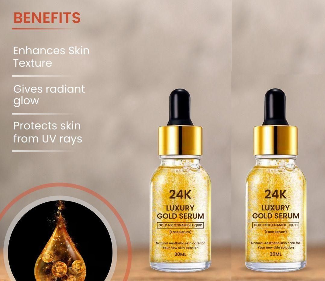 24K Gold Face Serum - PURE