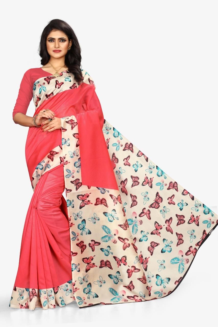 Special Mysore Silk With Printed Work Combo Pack Saree - PURE