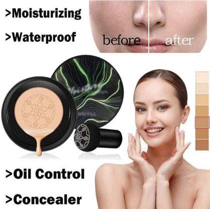 Sunisa 3 in 1 Air Cushion Waterproof foundation CC Cream - PURE