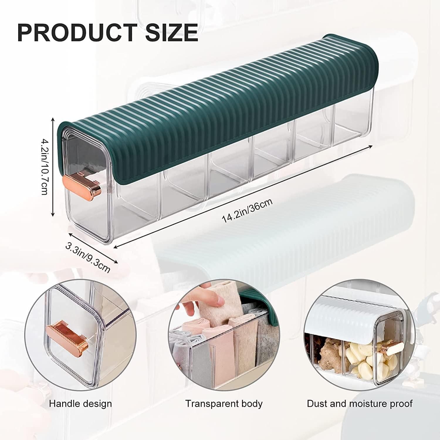 Clear Wall Mounted Drawer Organizer - PURE