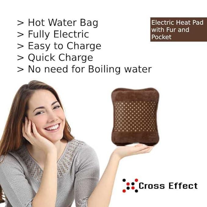 Heat Bags for Pain Relief with Soft Velvet Hand Pocket - PURE