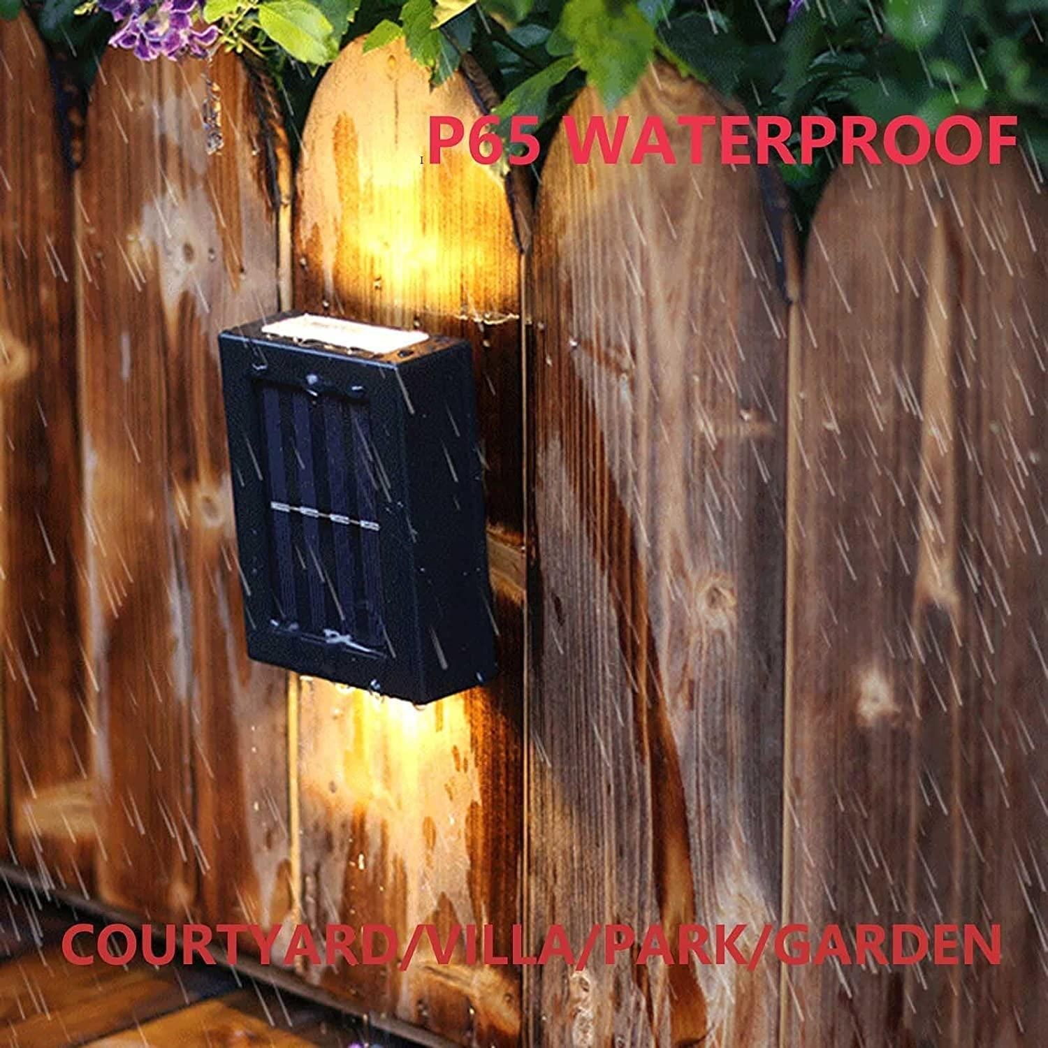 Solar Wall Lights Small Fence Lights - PURE