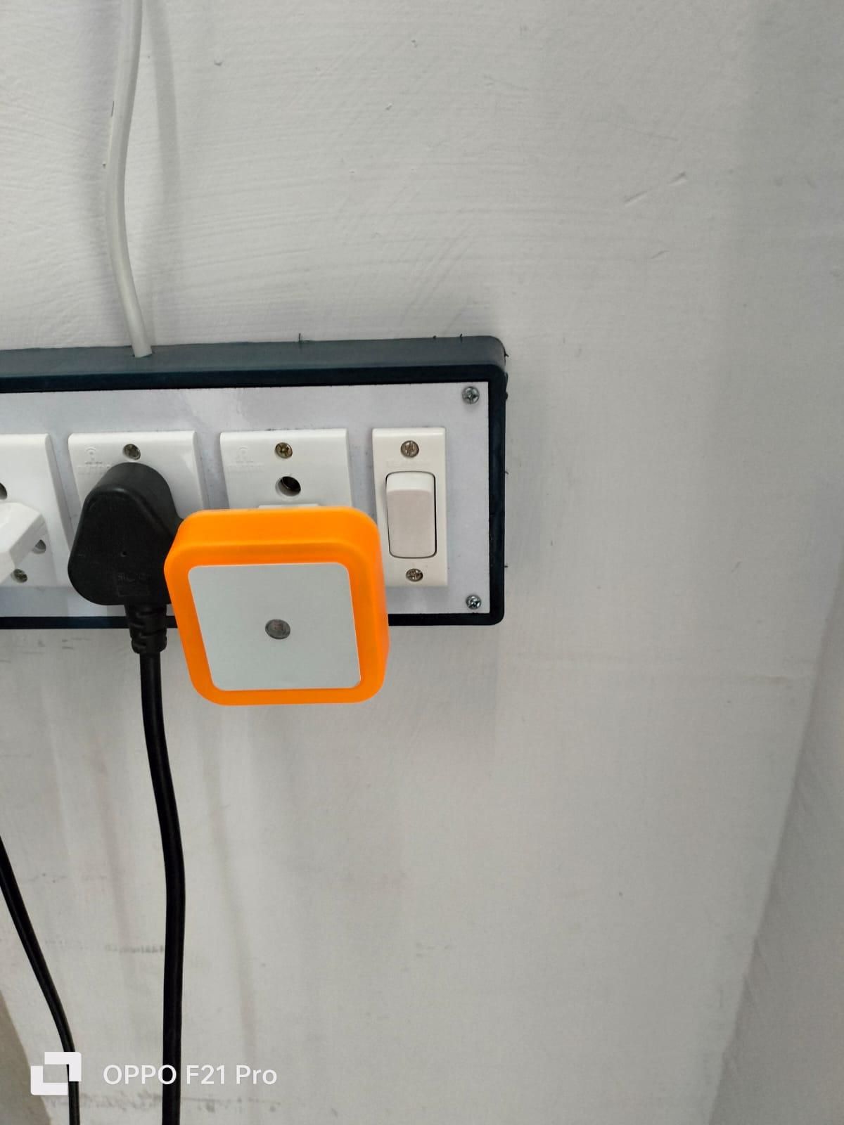 Styrene Night Lamp Sensor Led Light With Plug Type - PURE