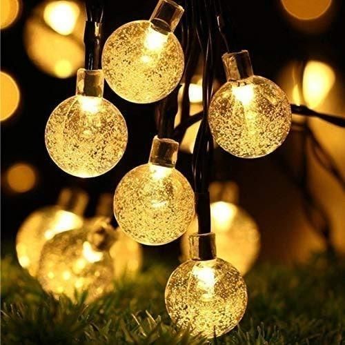 Led Crystal Bubble Ball String Fairy Lights - PURE