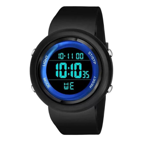 Round Design Attractive Digital Sports Watch - PURE