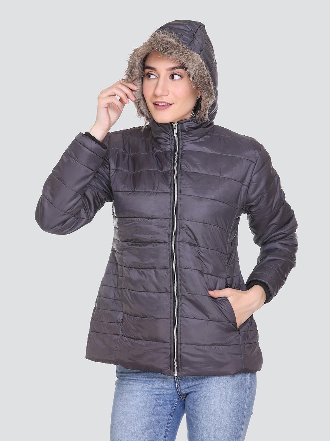 Women Solid Casual Jacket - PURE