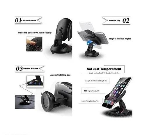 Multifunctional Car Mobile Holder for Dashboard - PURE