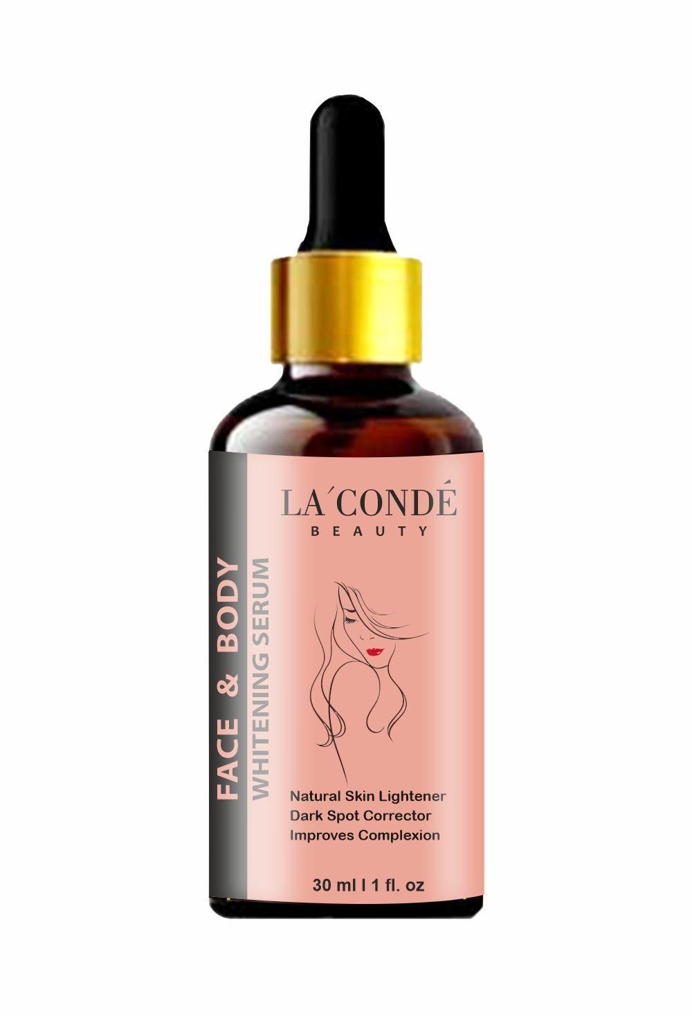 La'Conde Face and Body Skin Whitening Serum - PURE