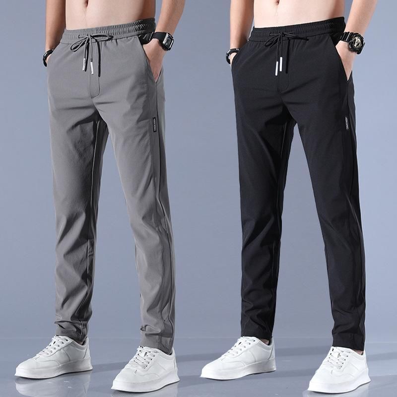 Combo: 2 Trackpants of Men's NS Lycra Track Pants - PURE