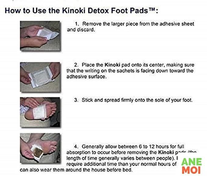 Detox Foot Patches (Set of 10) - PURE