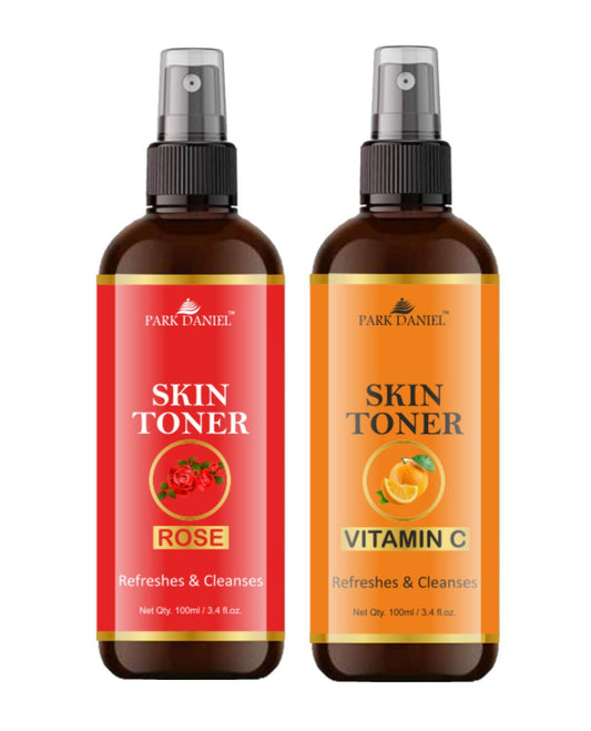 Park Daniel Rose & Vitamin C Skin Toner (Combo Pack) - PURE