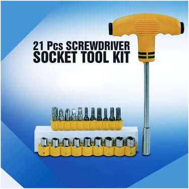 Fidato 21 Pcs Screwdriver Socket Tool Kit - PURE