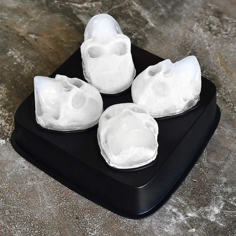 Large 3D Skull Ice Cube Mold - PURE