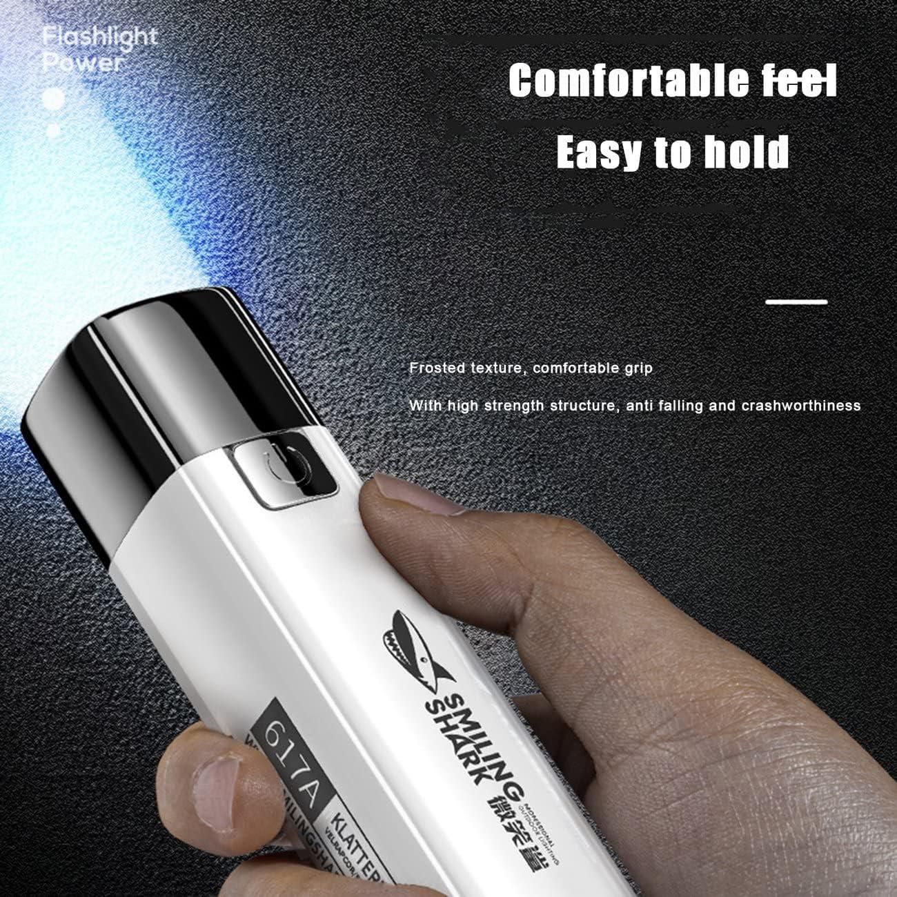 ABS Strong Light Flashlight - PURE