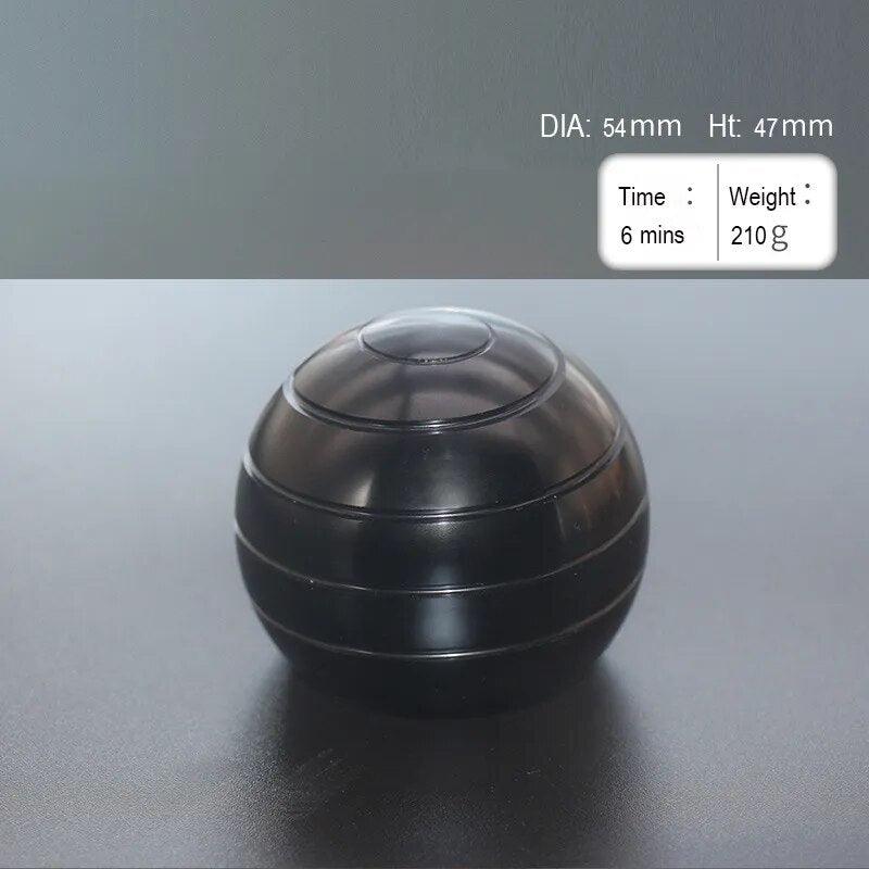 Metal Desktop Stress Relief Cone Gyroscope Office Desk Fidget Toys Optical Illusion Flowing Finger Toys Table Fidget Toys - PURE